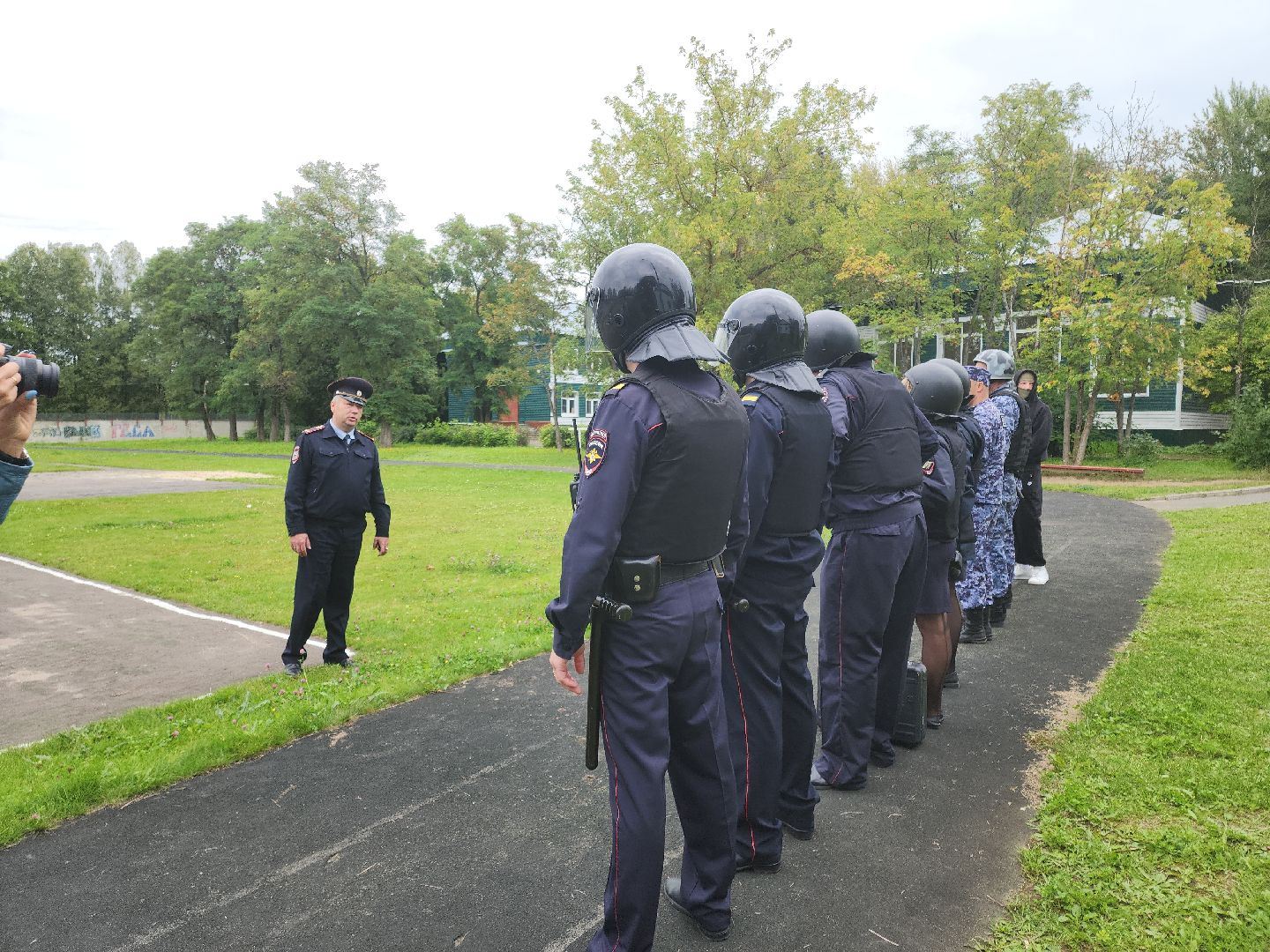 Кашира, спешкола, тренировка, учения, Росгвардия