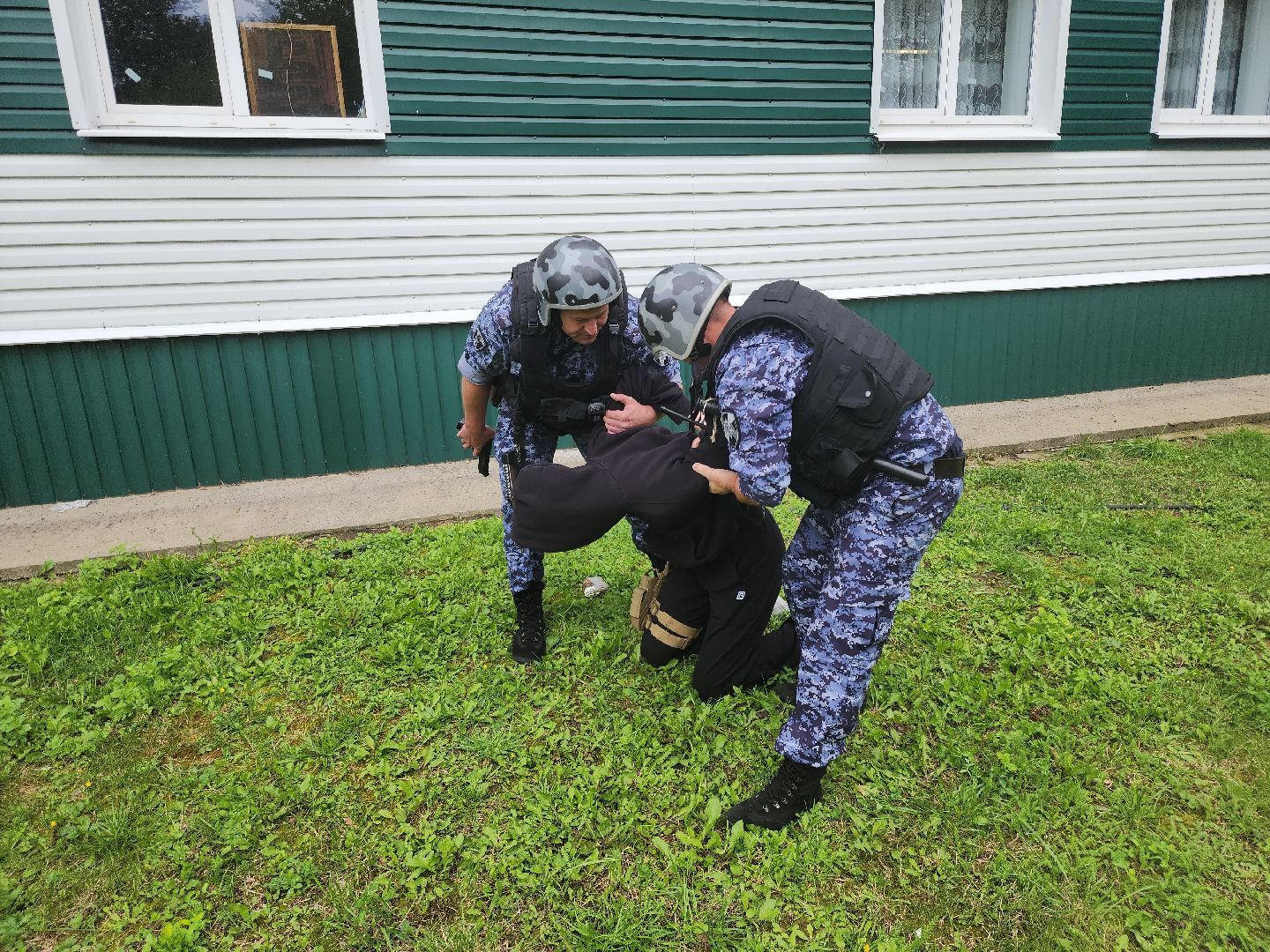 Кашира, спешкола, тренировка, учения, Росгвардия