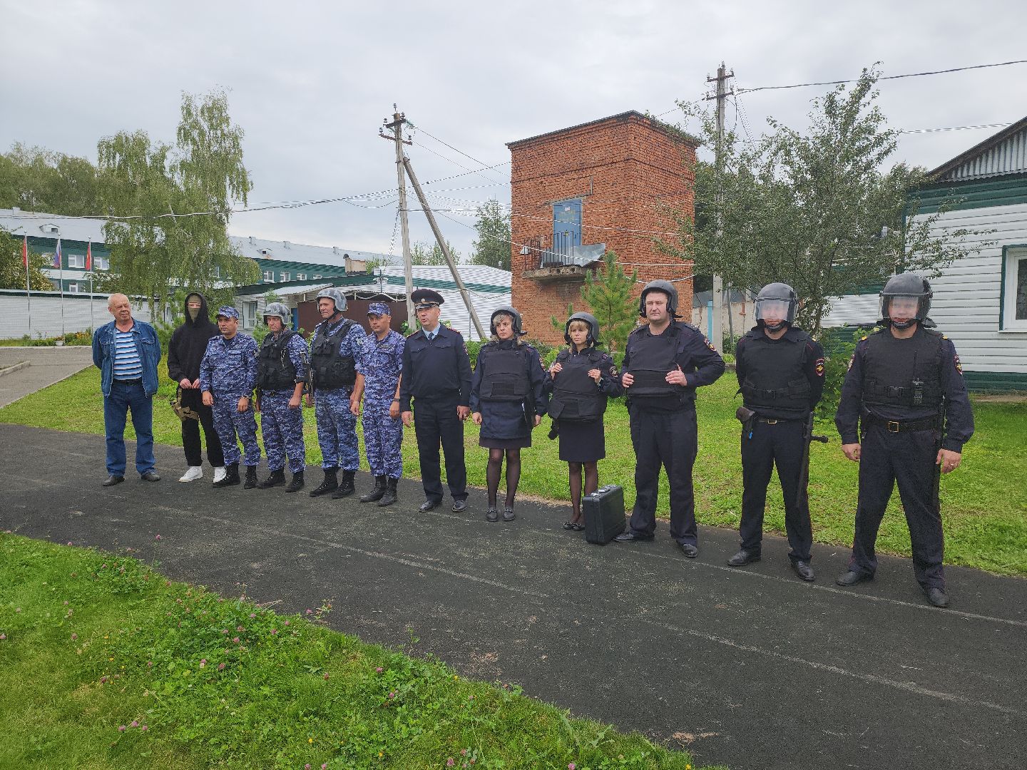 Кашира, спешкола, тренировка, учения, Росгвардия