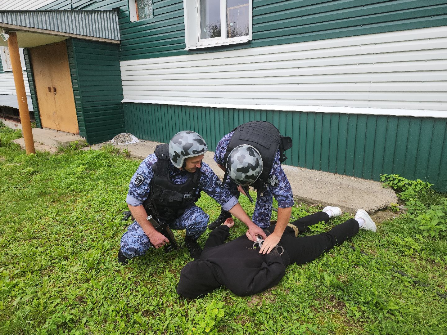 Кашира, спешкола, тренировка, учения, Росгвардия