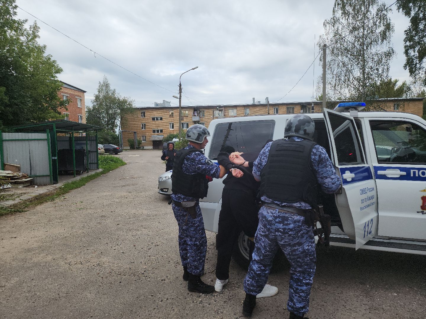 Кашира, спешкола, тренировка, учения, Росгвардия