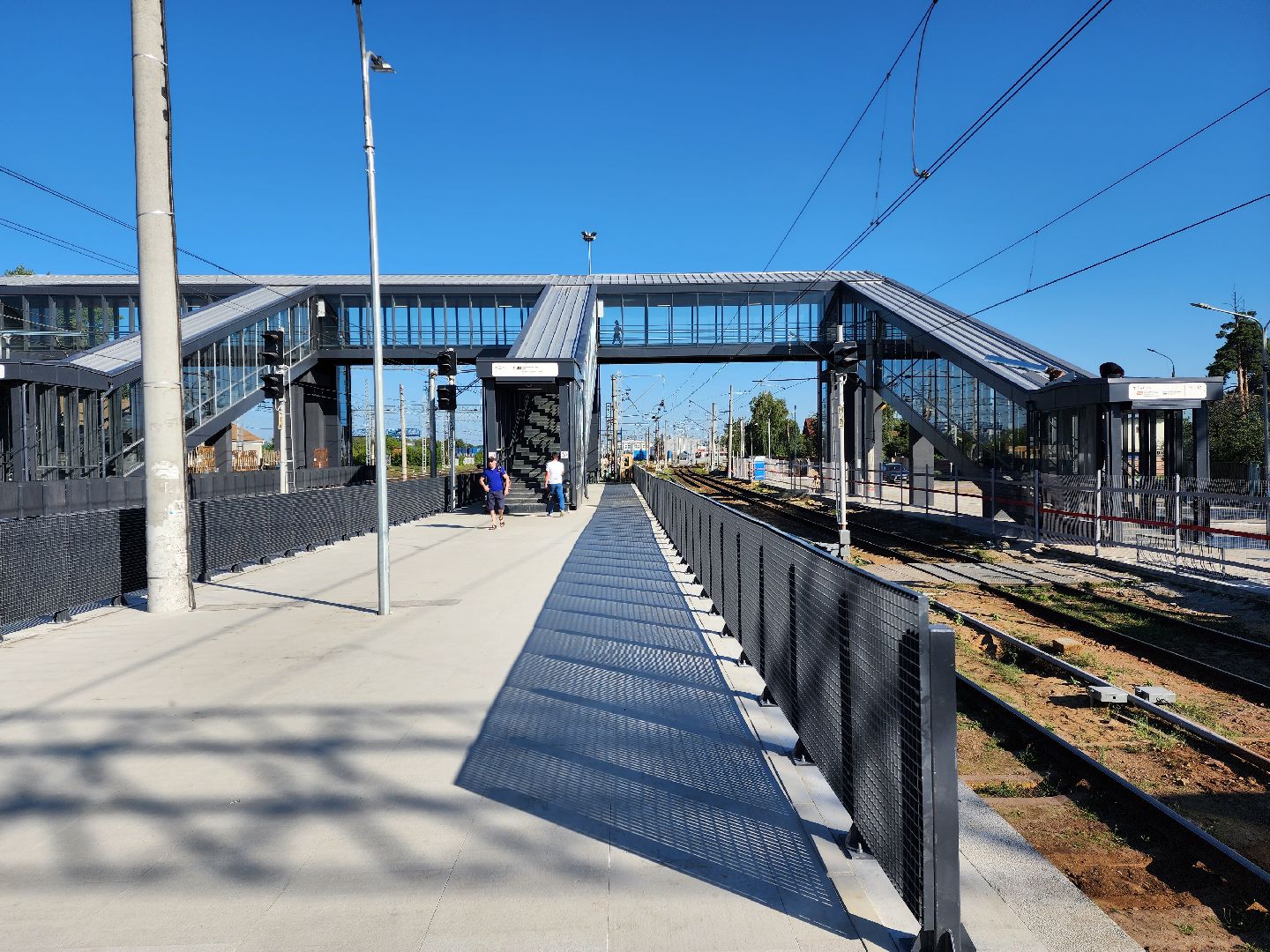 Раменское, транспорт, МЦД-3, на мосту у платформы Ипподром запустили пассажирские лифты