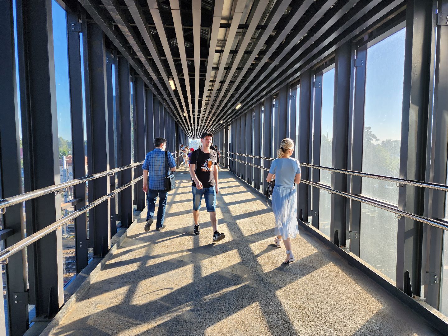 Раменское, транспорт, МЦД-3, на мосту у платформы Ипподром запустили пассажирские лифты