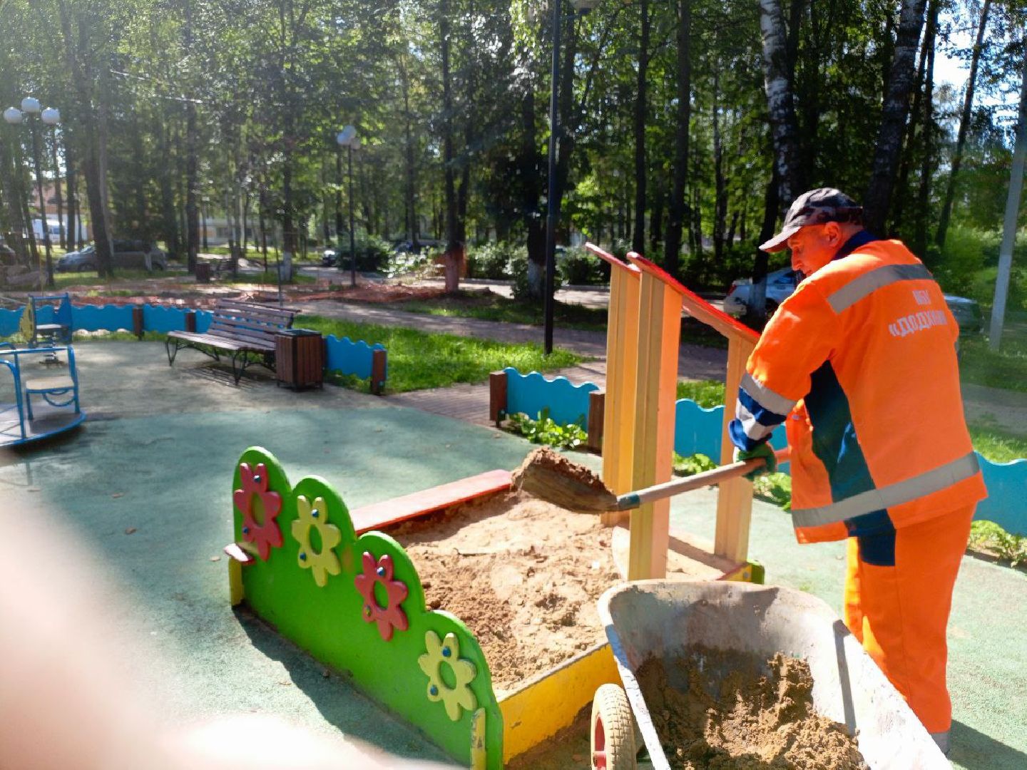 детская игровая площадка,