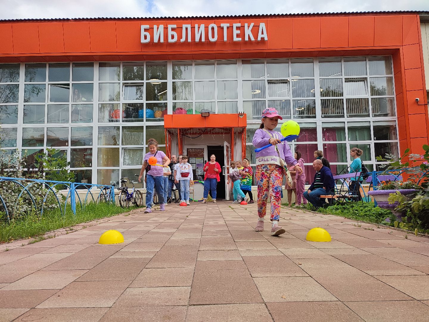 #библиотека, #талдом, #игрынасвежемвоздухе, #дети, #игры