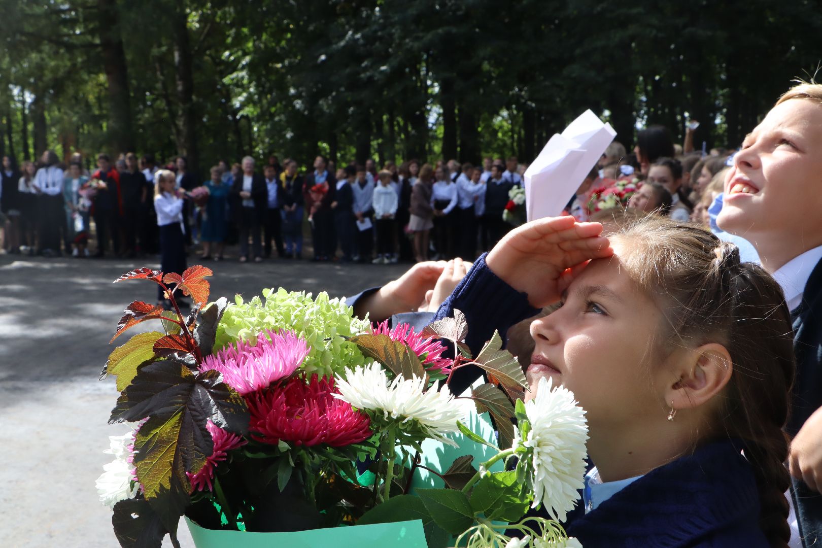 Серебряные Пруды, первоклассники, 1 сентября, образование