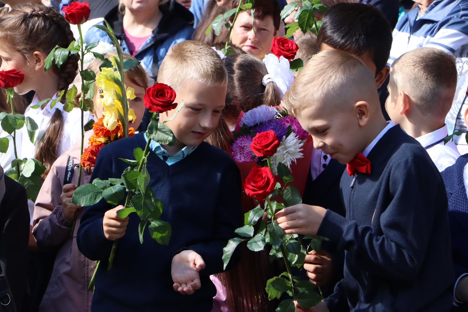 Серебряные Пруды, первоклассники, 1 сентября, образование