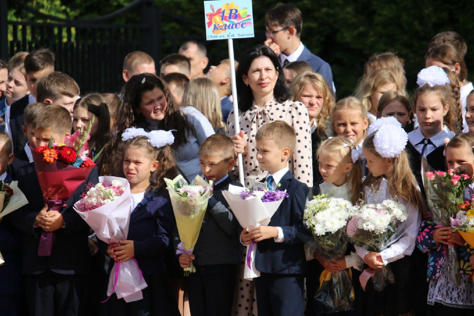 Серебряные Пруды, первоклассники, 1 сентября, образование