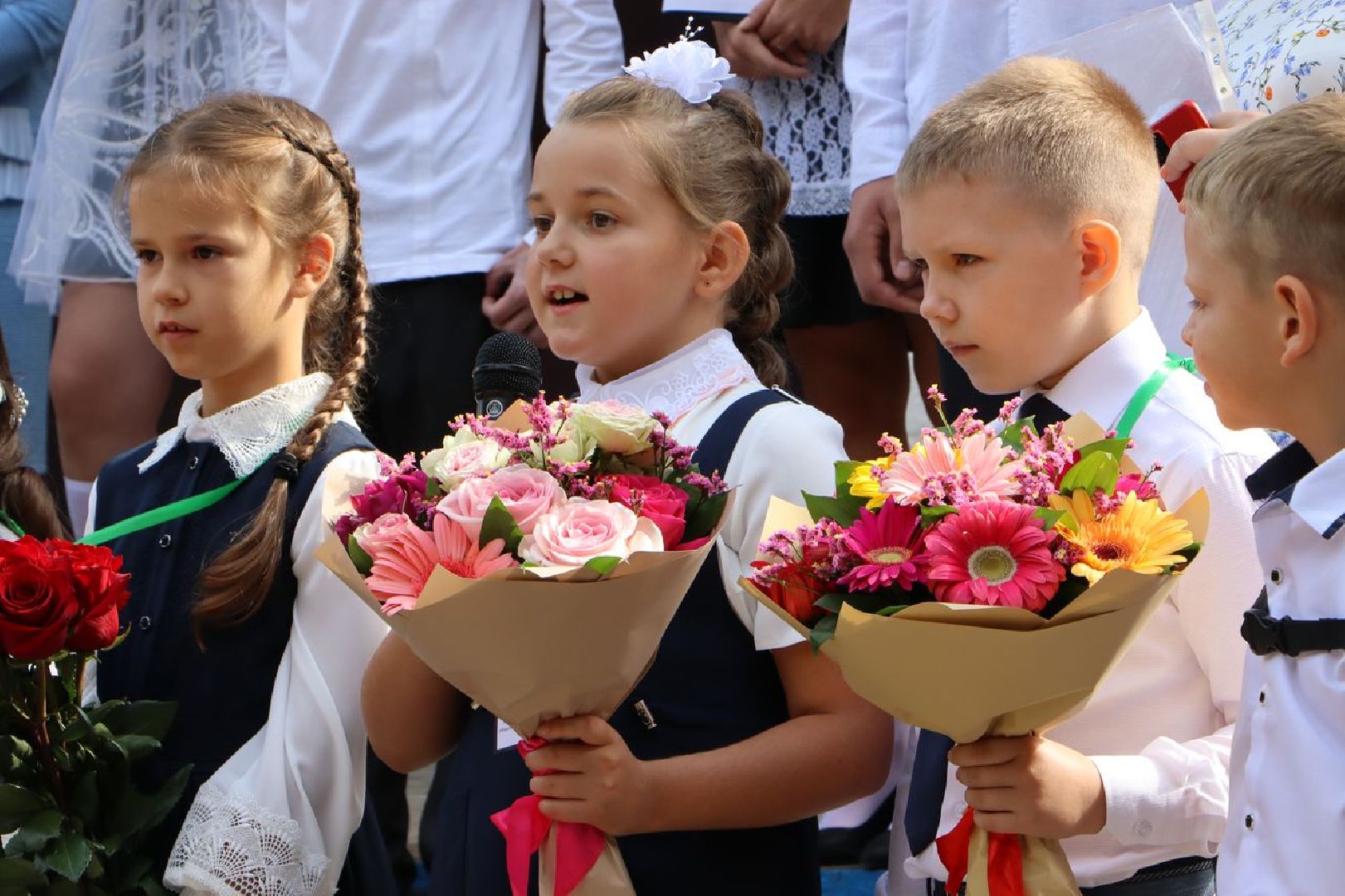 Серебряные Пруды, первоклассники, 1 сентября, образование