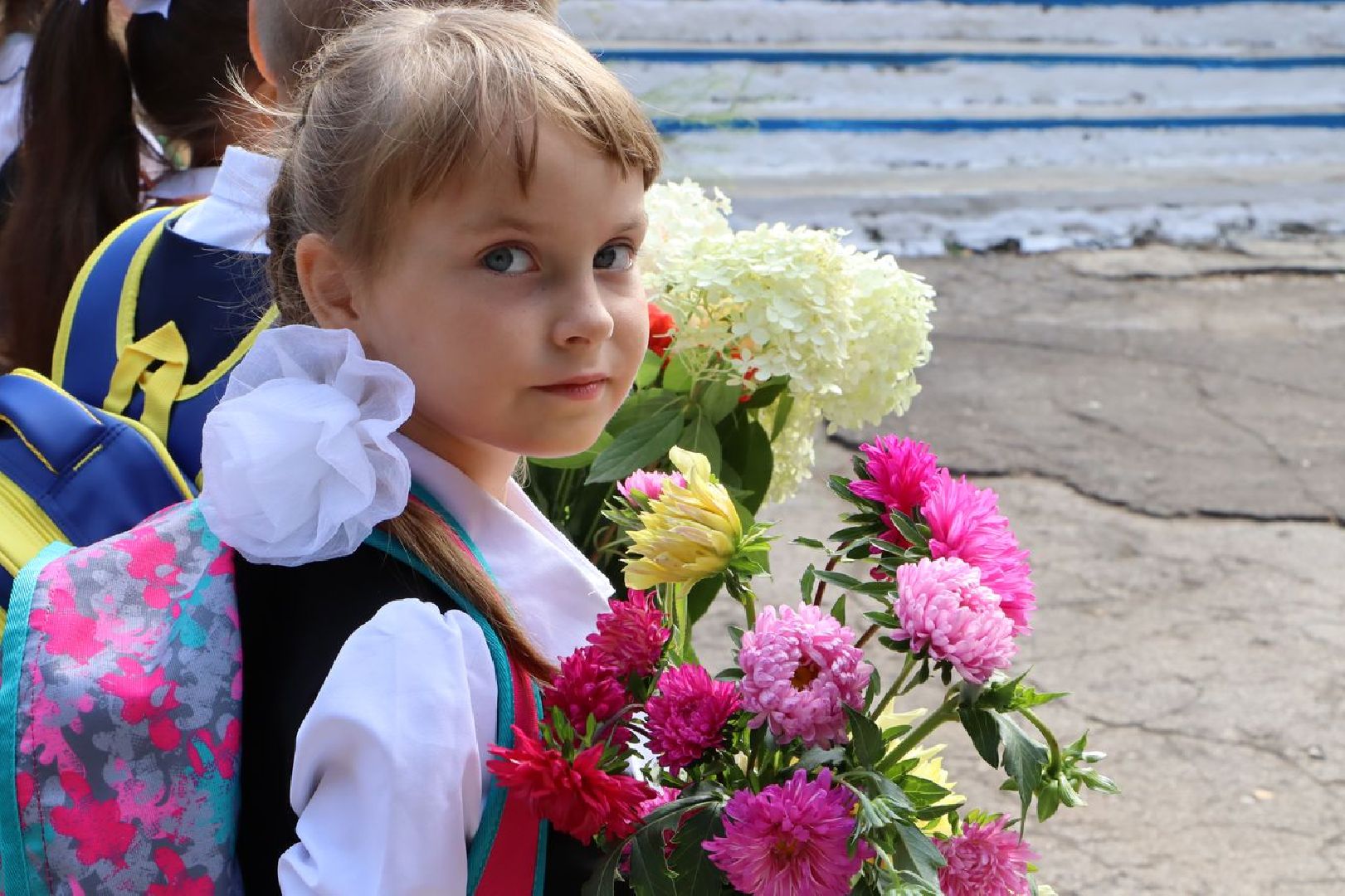 Серебряные Пруды, первоклассники, 1 сентября, образование