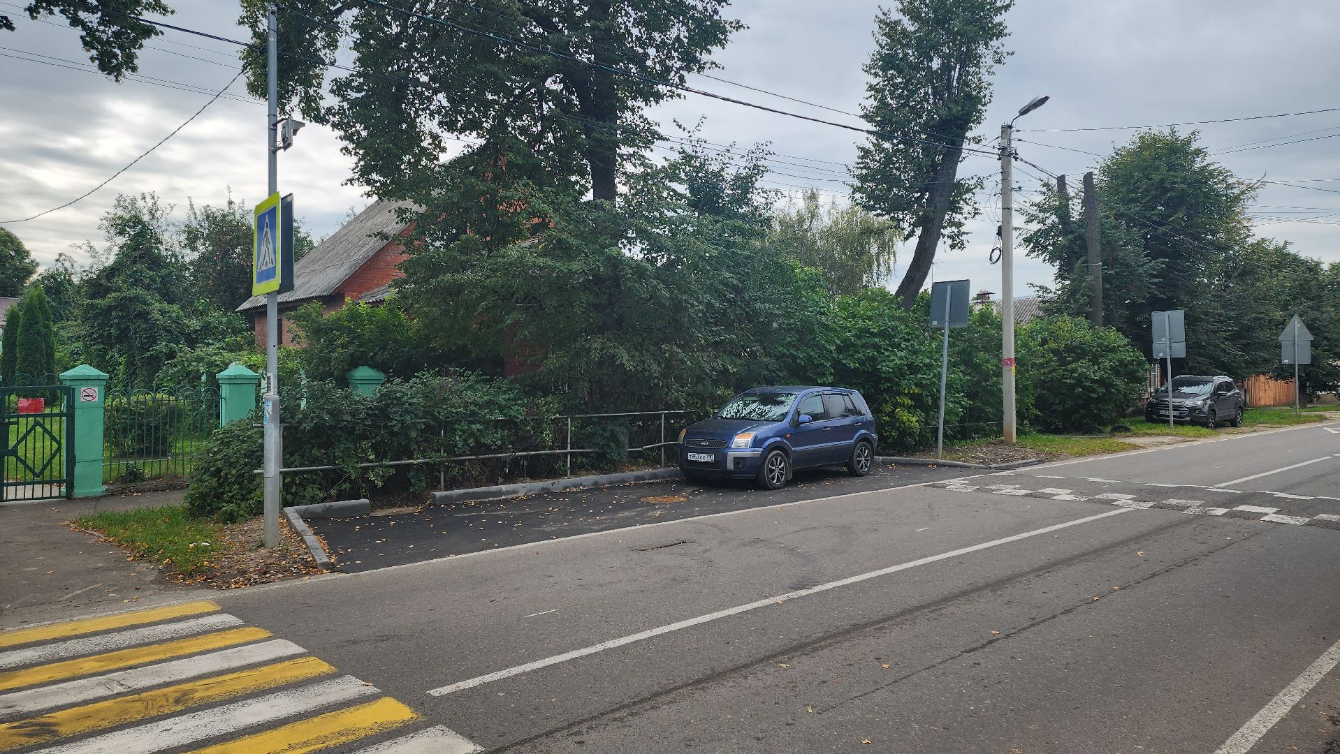 Кашира, парковка, детский сад, благоустройство дорог