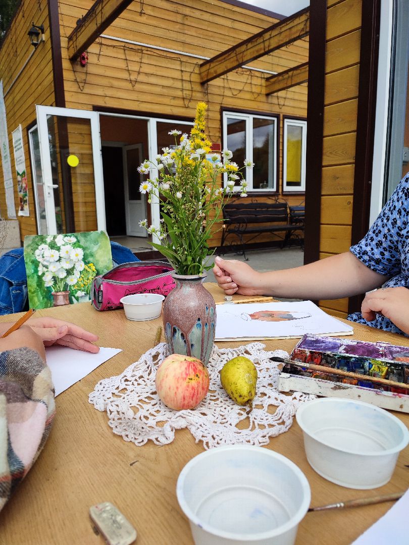 #пленэр, #искусство, #паркпобеды, #рисуемнаприроде, #талдом