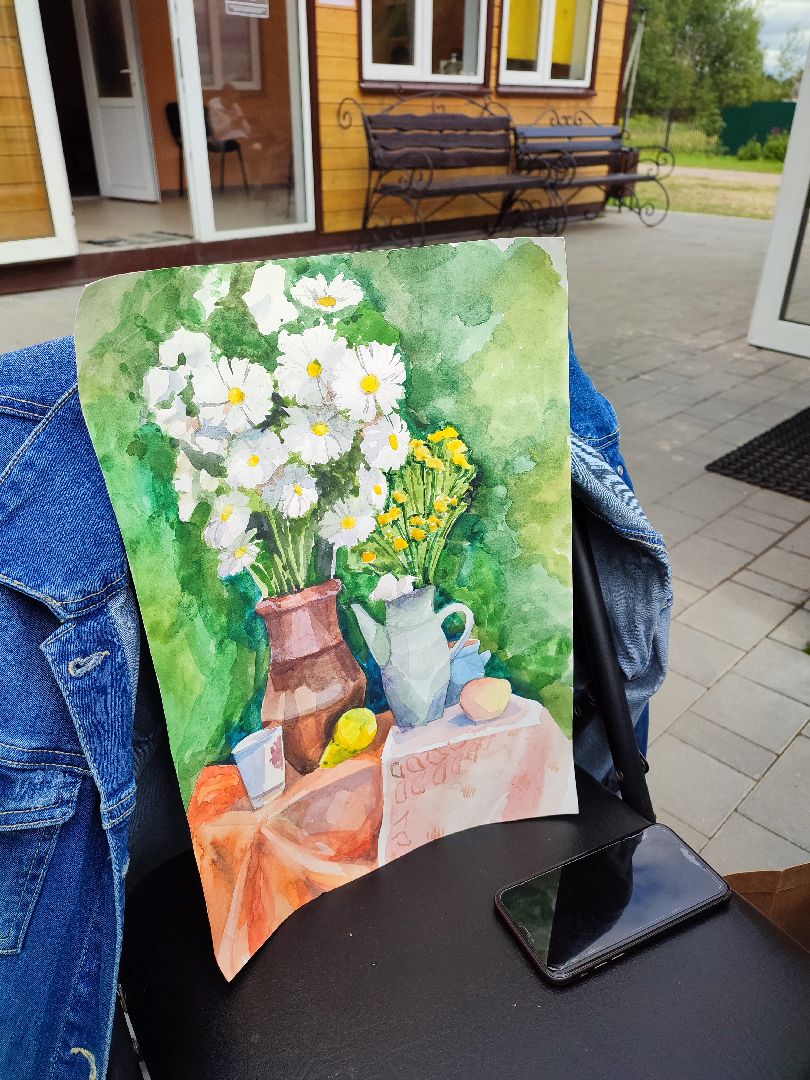 #пленэр, #искусство, #паркпобеды, #рисуемнаприроде, #талдом