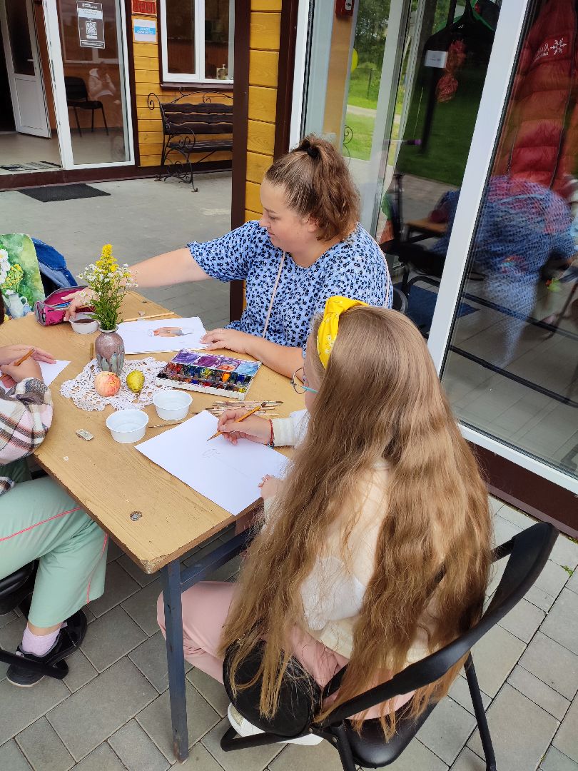 #пленэр, #искусство, #паркпобеды, #рисуемнаприроде, #талдом