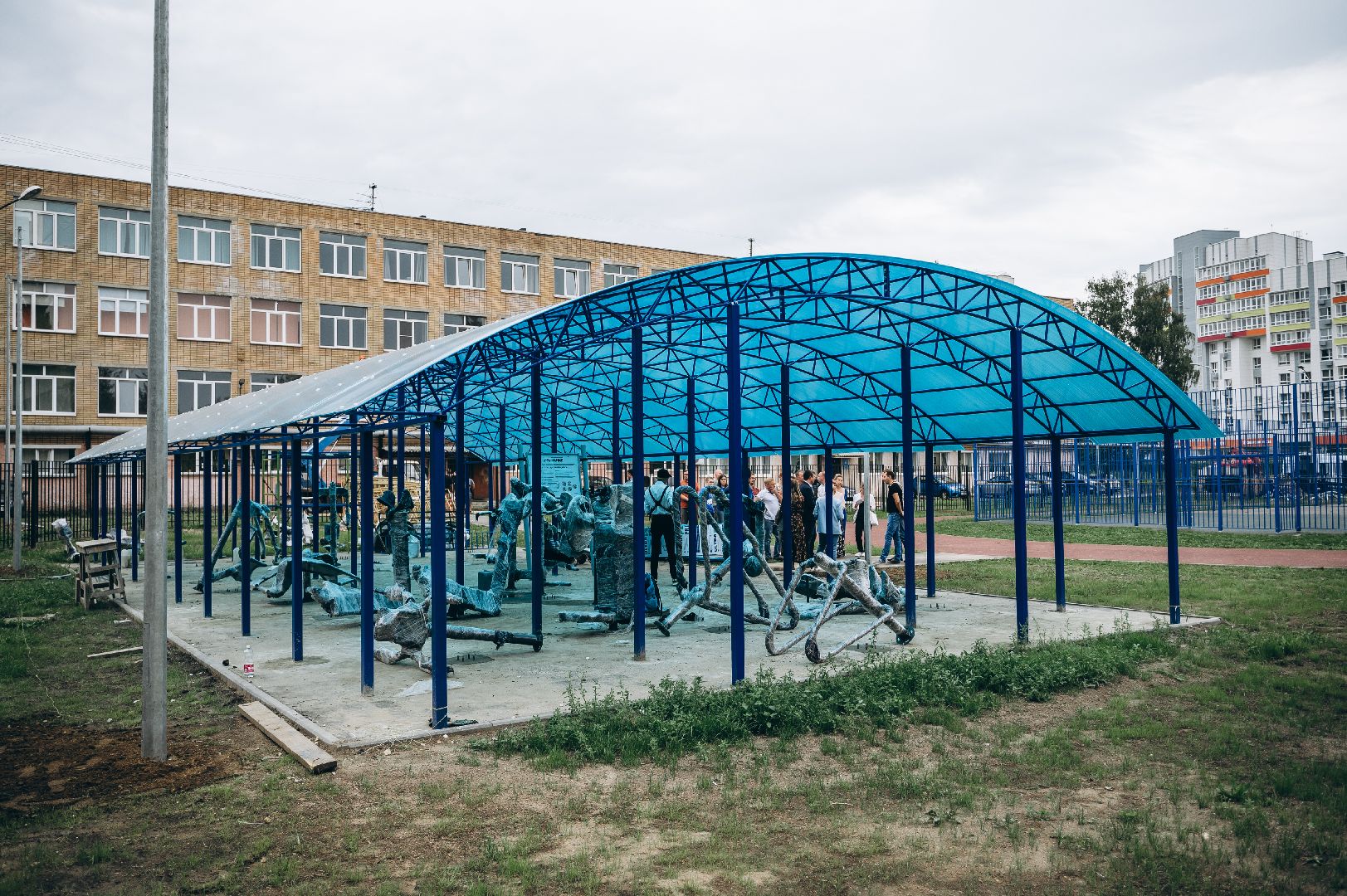 открытый стадион, Щёлково, программа губернатора, спорт