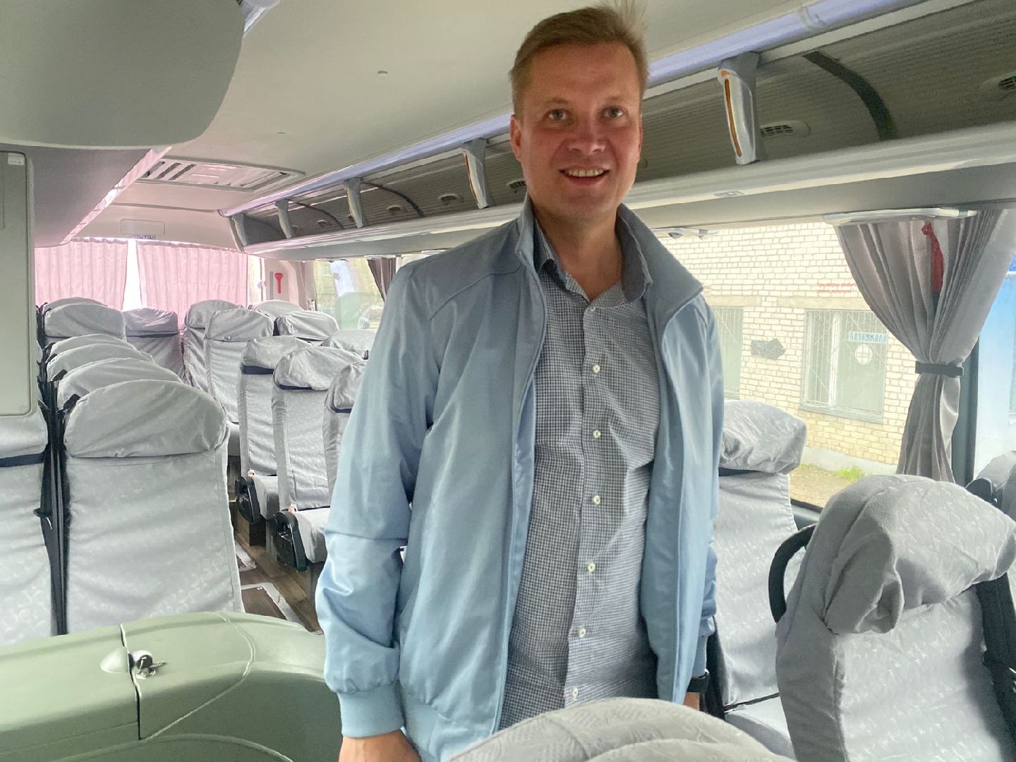 Новый автобус, междугородние перевозки, транспортная компания, Дубна