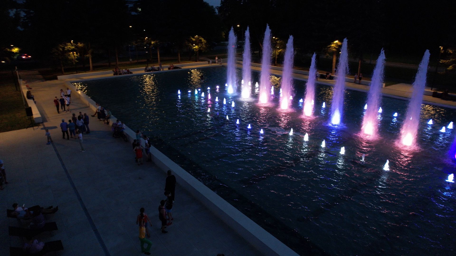 фонтан, пущино,туризм, видео с коптера,