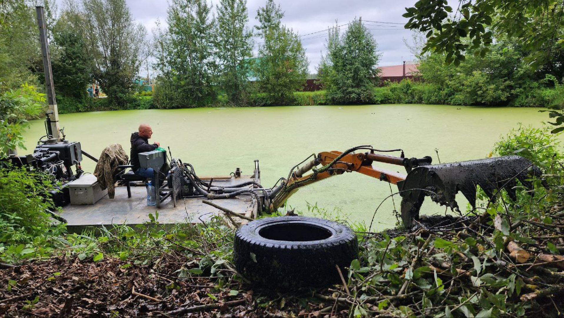 Дмитров, Пруд в Базарово, Минблаго