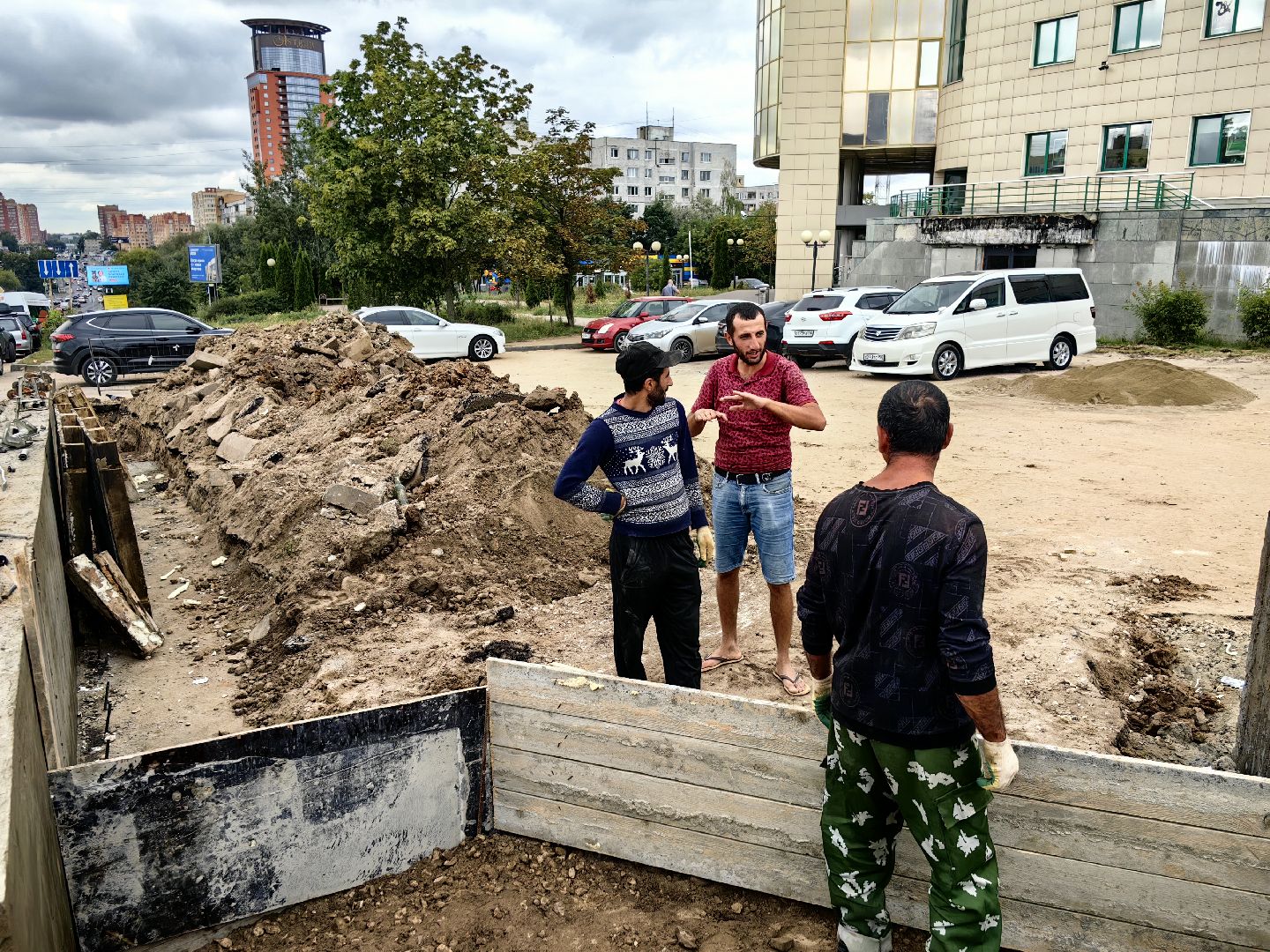 Проспект, комфорт, ремонт, лестница, сквер