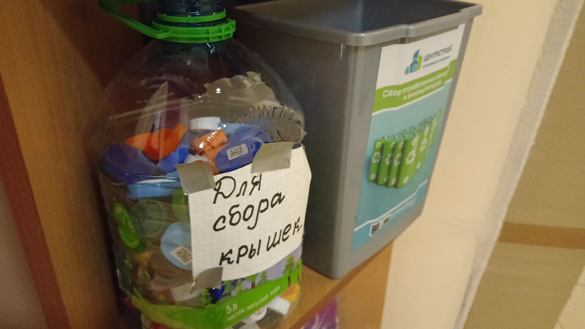 Реутов, сбор, экология, крышечки, батарейки