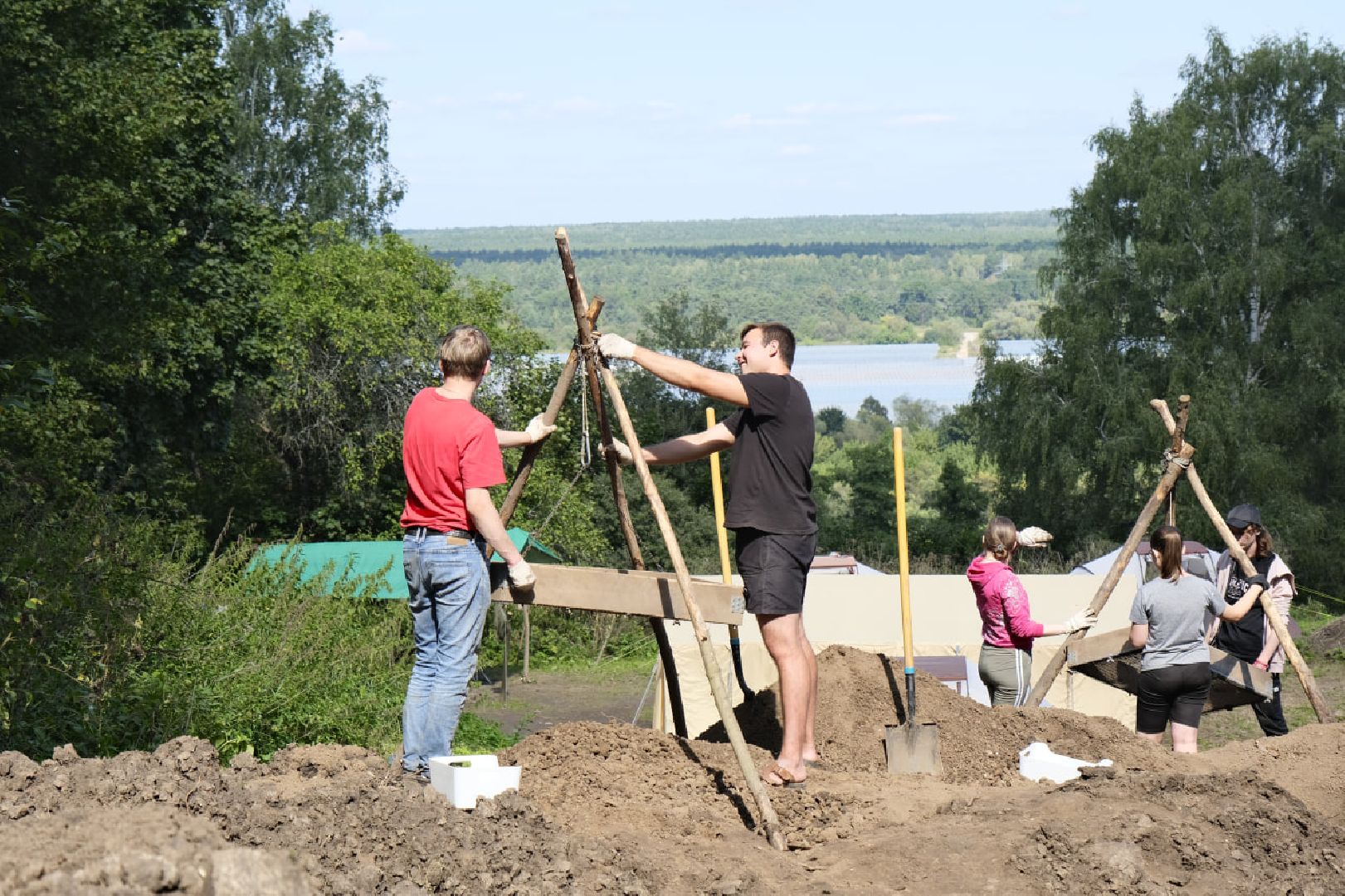 Пущино, археология