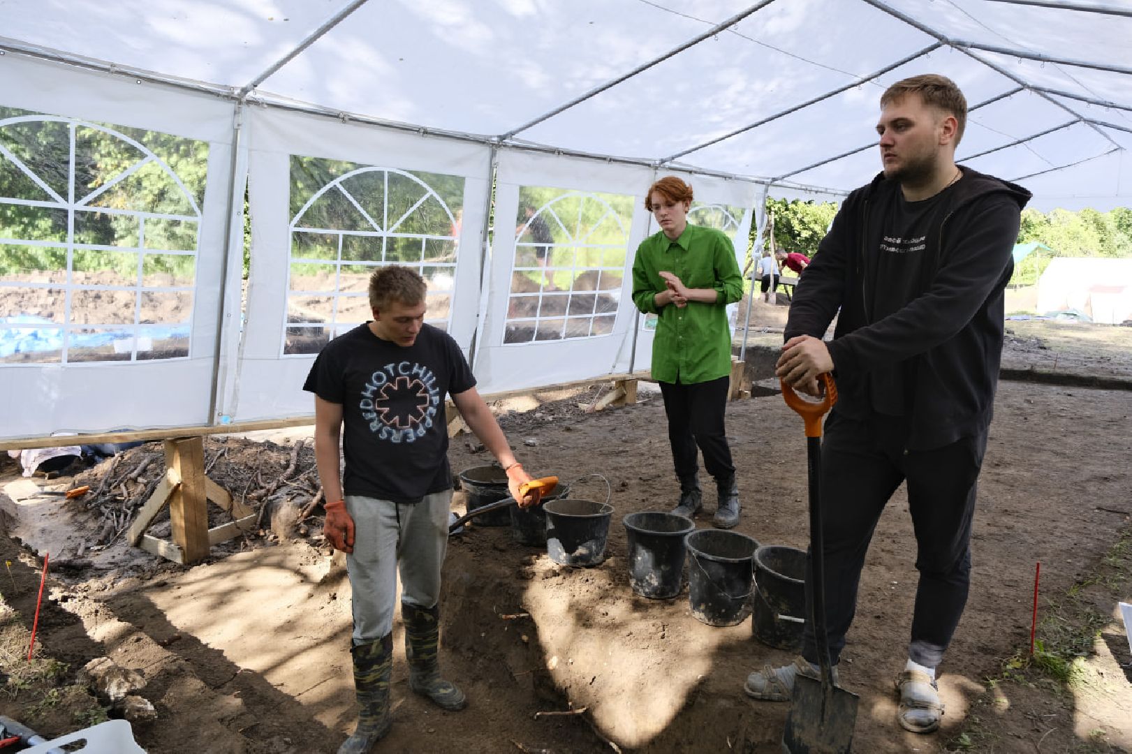 Пущино, археология