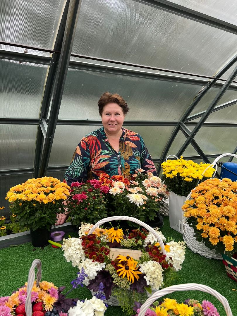 Звенигород, день знаний, цветочные композиции, садовый центр