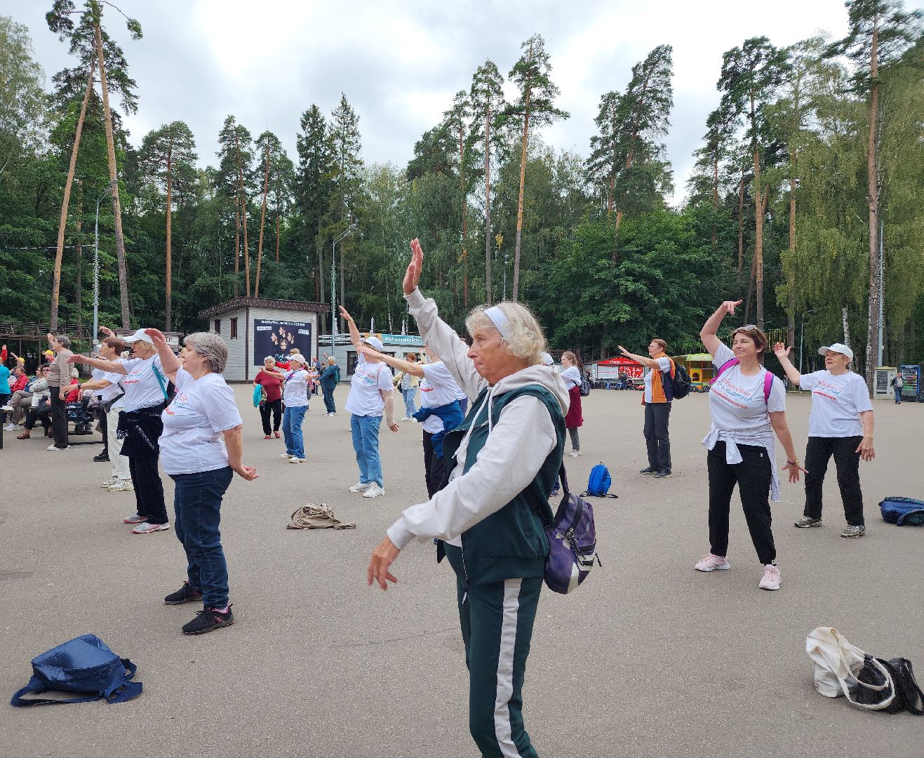 Активное долголетие, долголеты, зарядка, Ногинск, Богородский городской округ