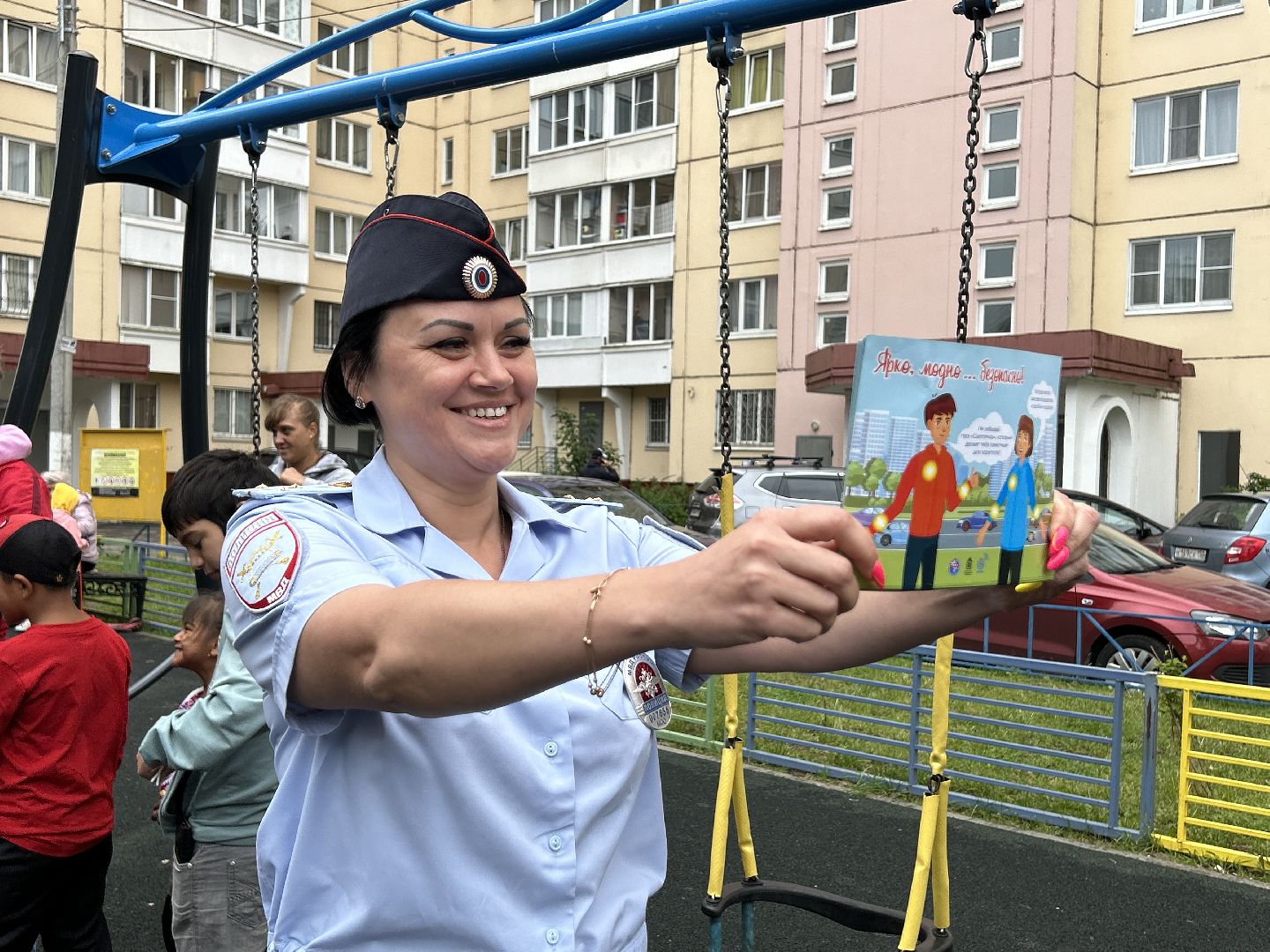 акция, волонтёры, госавтоинспекторы, Фрязино