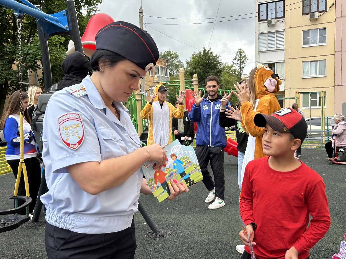 акция, волонтёры, госавтоинспекторы, Фрязино