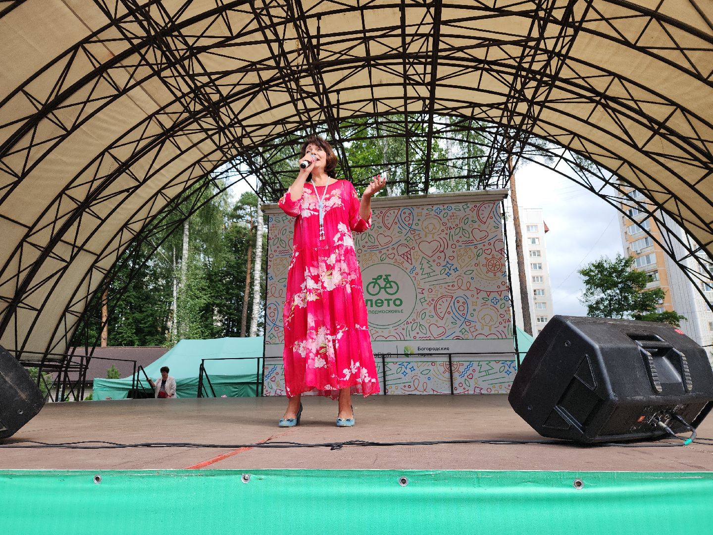 Активное долголетие, Зарядка долголетов, Центральный парк, Ногинск, Богородский городской округ