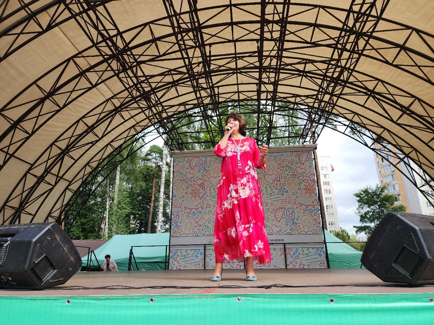 Активное долголетие, Зарядка долголетов, Центральный парк, Ногинск, Богородский городской округ