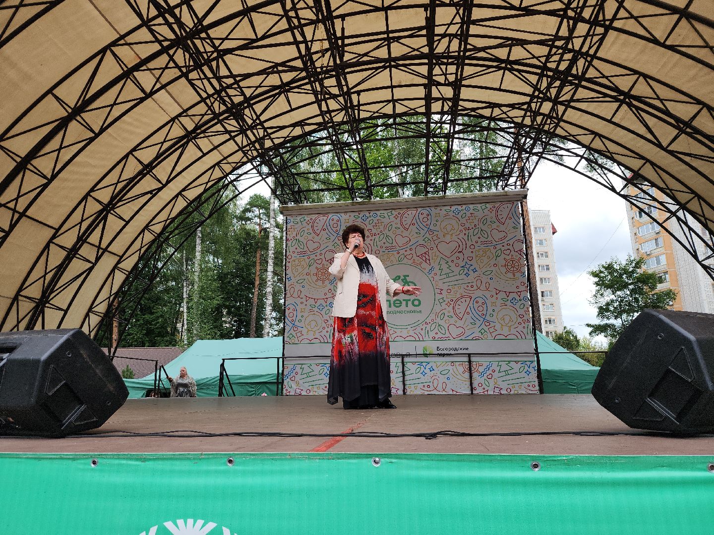 Активное долголетие, Зарядка долголетов, Центральный парк, Ногинск, Богородский городской округ