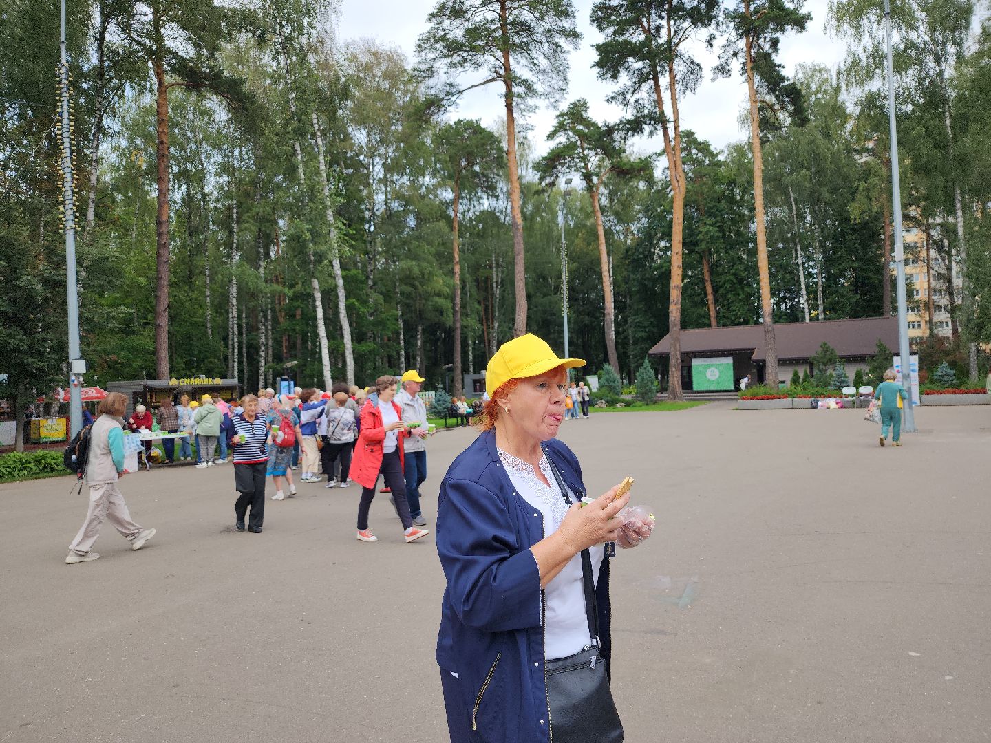 Активное долголетие, Зарядка долголетов, Центральный парк, Ногинск, Богородский городской округ