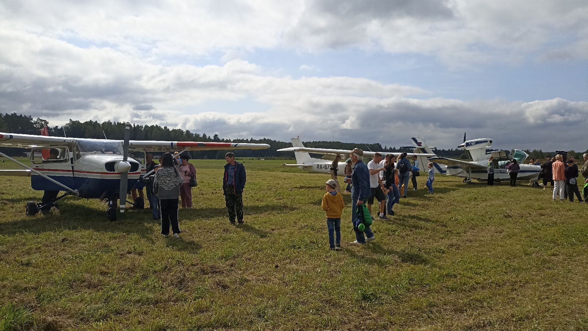 Серпухов, Подмосковье, аэродром, президентский грант, самолеты