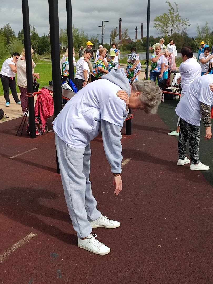 #йога, #активноедолголетие, #потягушки, #скандинавскаяходьба, #настольныйтеннис