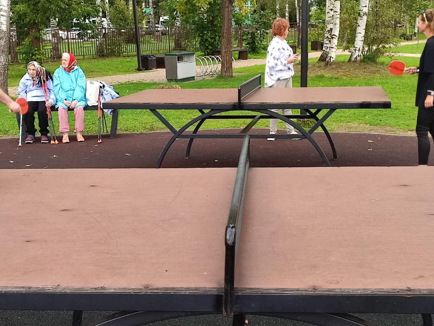 #йога, #активноедолголетие, #потягушки, #скандинавскаяходьба, #настольныйтеннис