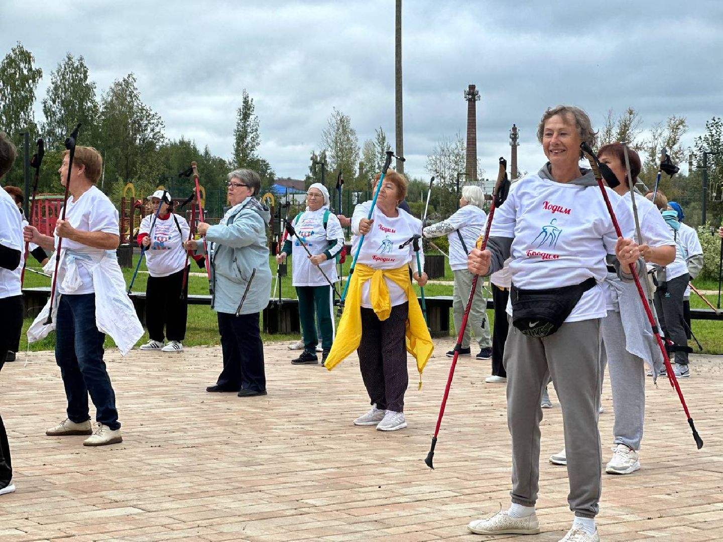 #йога, #активноедолголетие, #потягушки, #скандинавскаяходьба, #настольныйтеннис