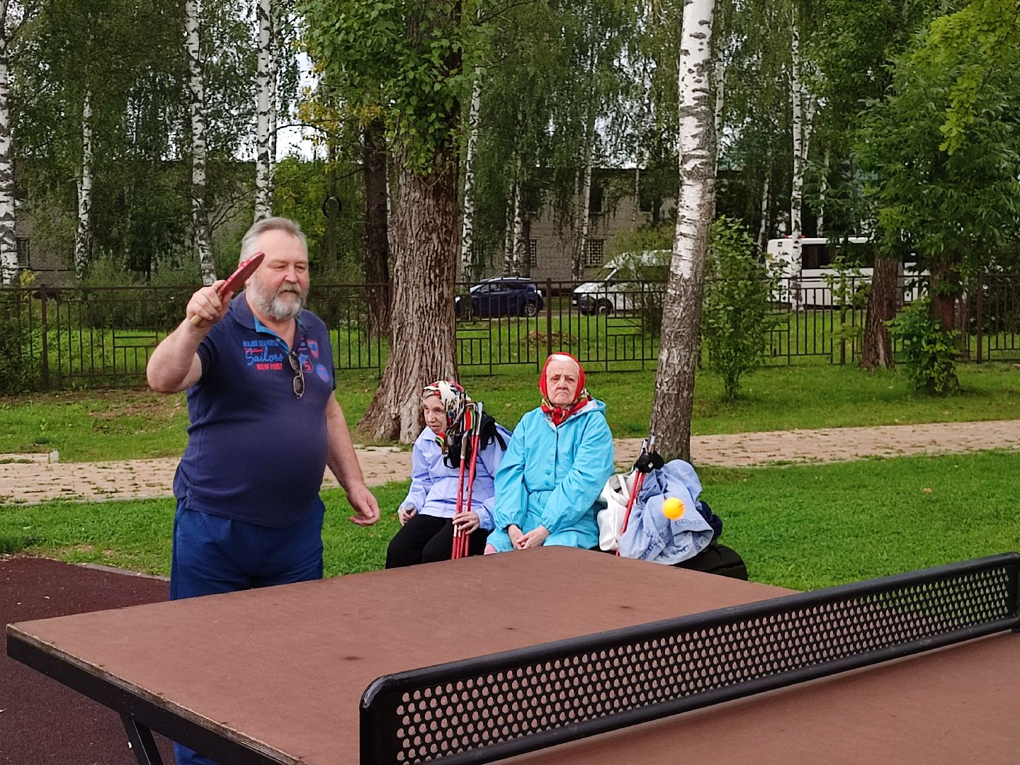 #йога, #активноедолголетие, #потягушки, #скандинавскаяходьба, #настольныйтеннис