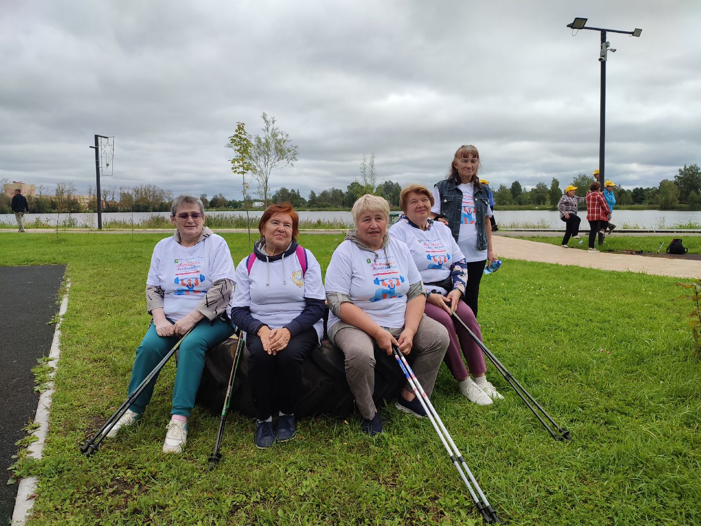 #йога, #активноедолголетие, #потягушки, #скандинавскаяходьба, #настольныйтеннис