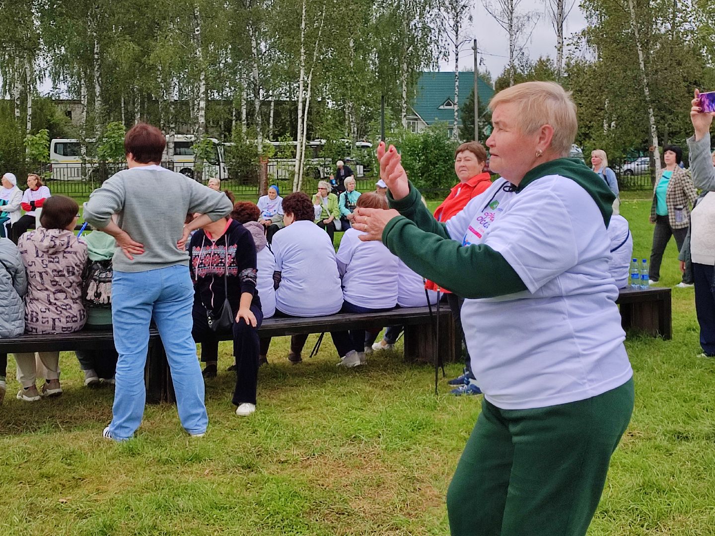 #активноедолголетие, #зарядка, #талдомскийокруг, #зумба, #запрудня