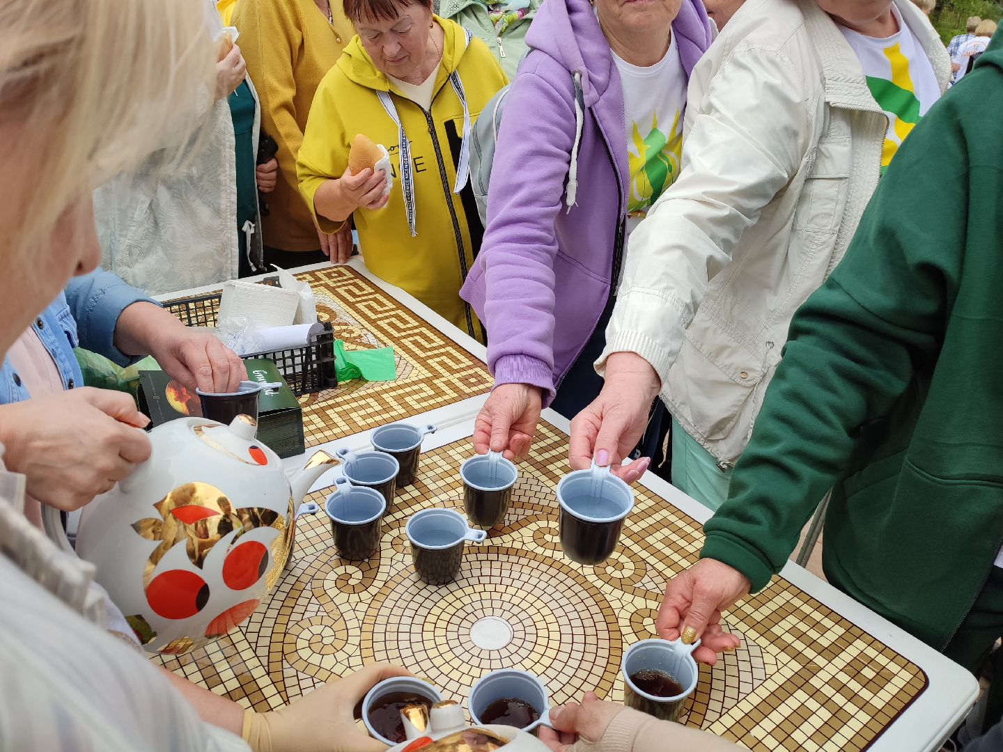 #активноедолголетие, #талдомский округ, #зппрудня, #фруктовая викторина, #чаепитие