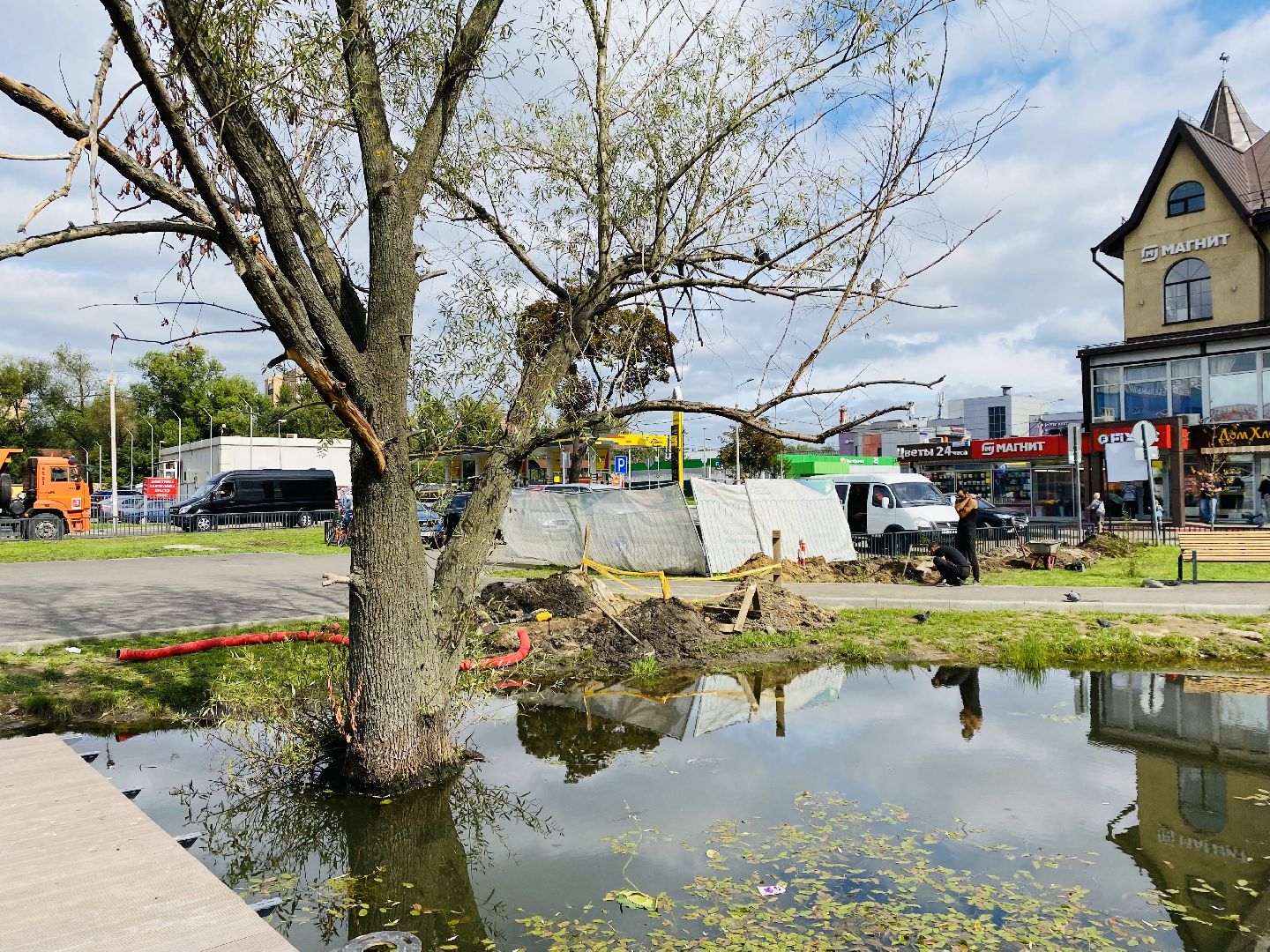 Балашиха, станция Кучино, МЦД-4, реконструкция, Благоустройство