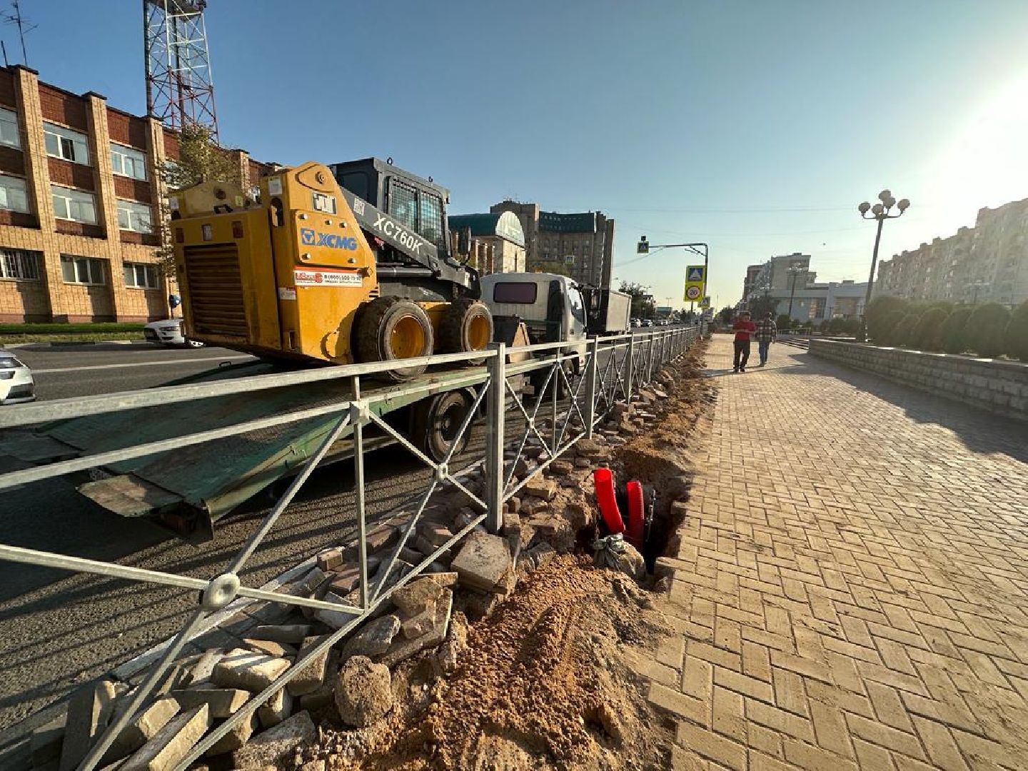 Наружное освещение в Наро-Фоминске, опоры уличного освещения, светлый город, наро-фоминск,