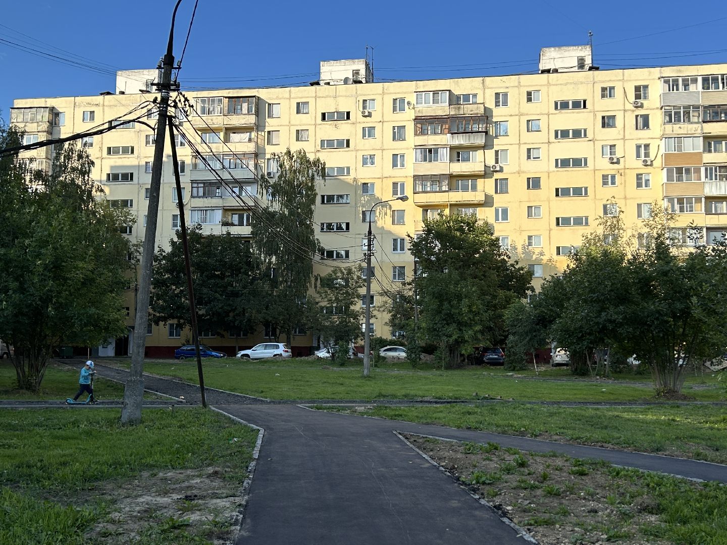 благоустройство дворов, детская игровая площадка, Фрязино