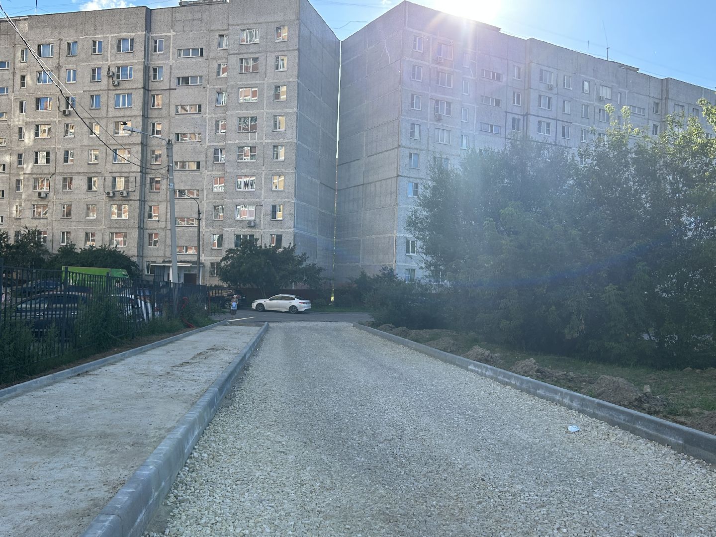 благоустройства, парковка, Фрязино