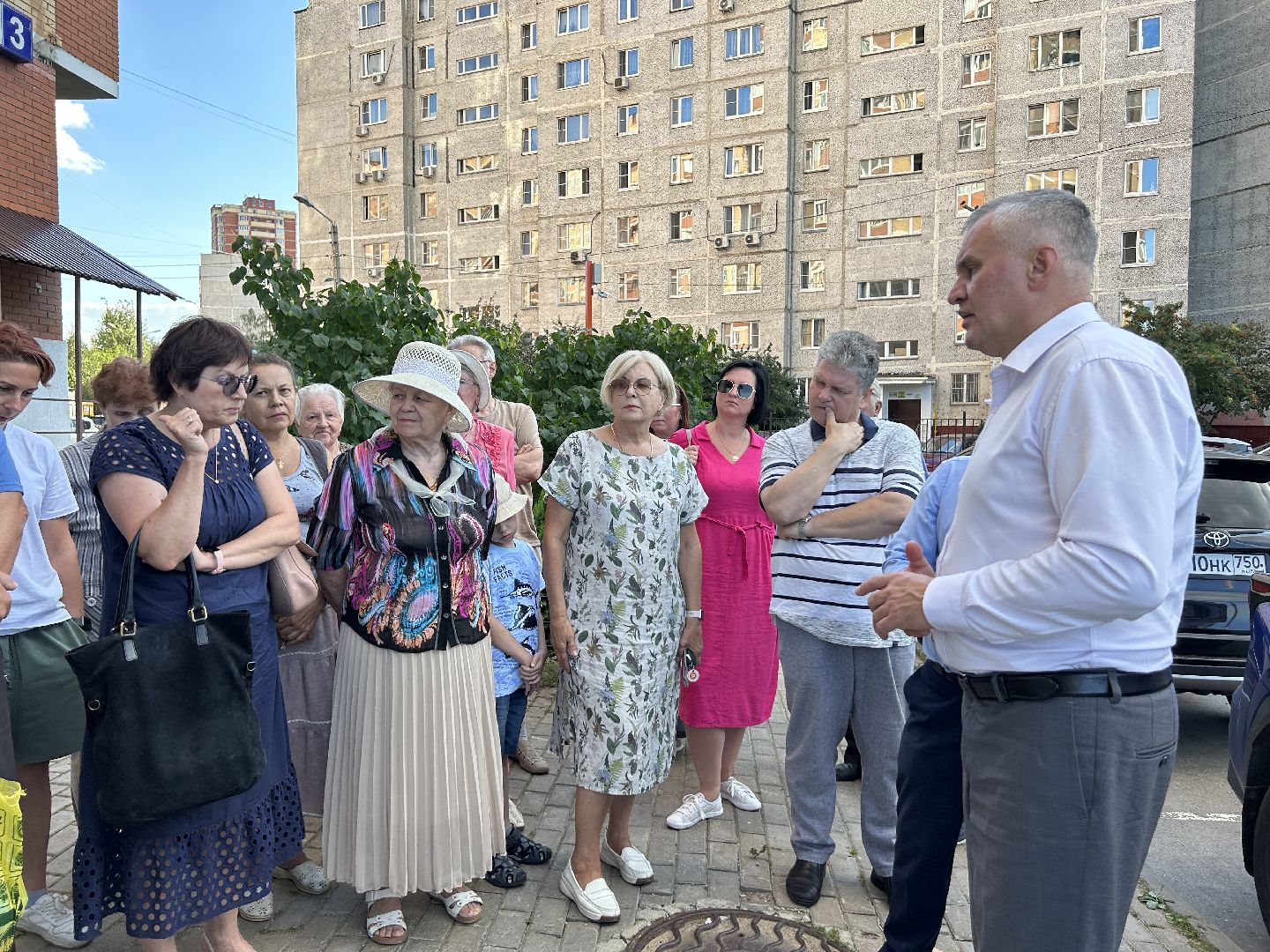 благоустройства, парковка, Фрязино