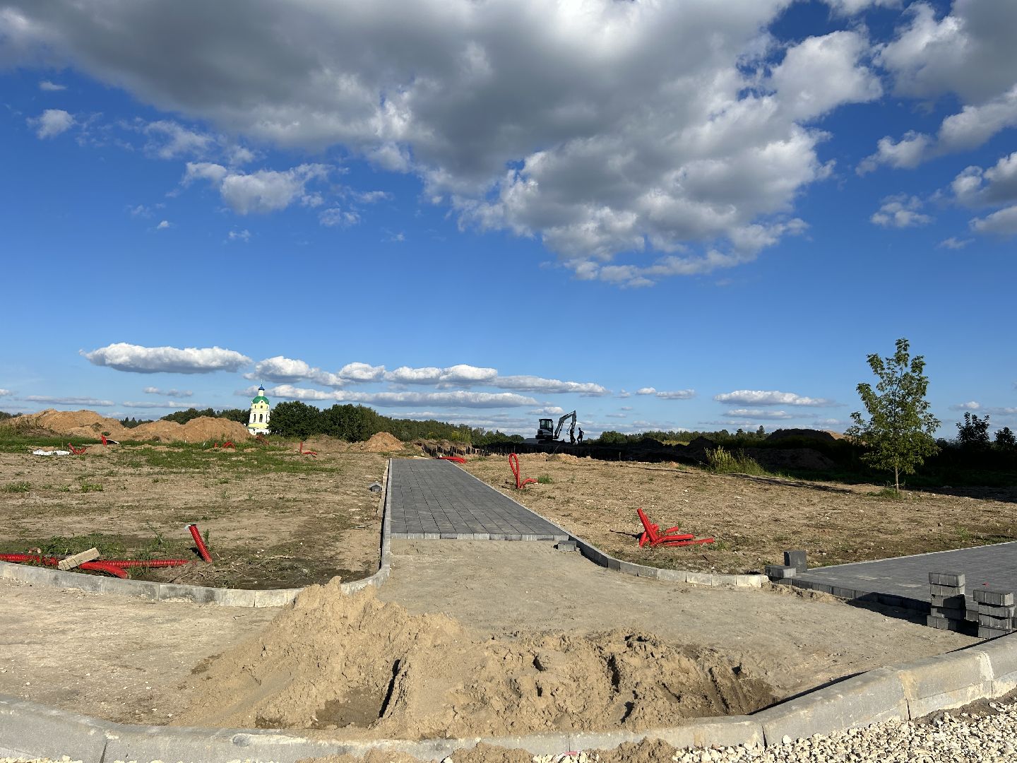 благоустройства, парковка, Фрязино