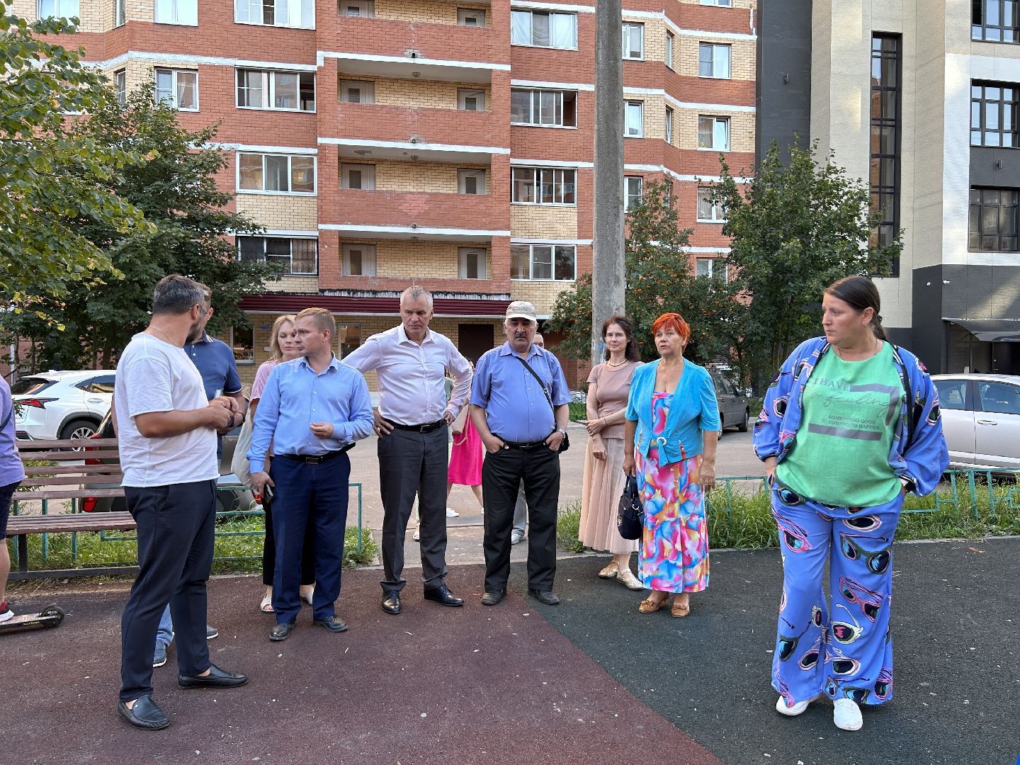 благоустройства, парковка, Фрязино