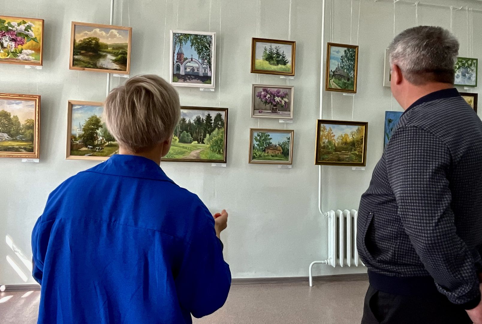 Верея, выставка картин, культура Подмосковья,. верейский музей, художники, внутренний туризм